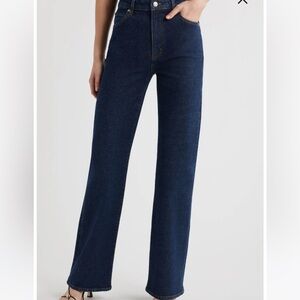 Frame the arrow Dark Blue High-Waisted Jeans
